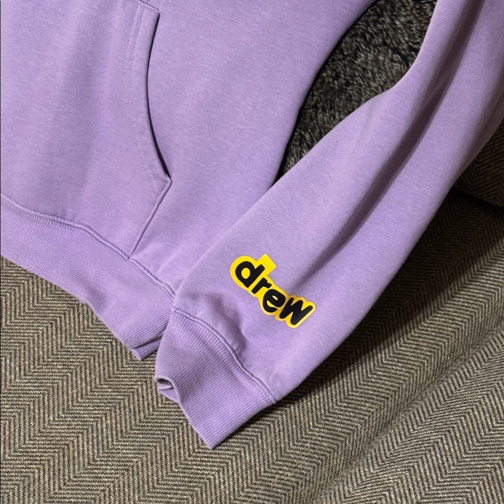 DREW House Lavender Pullover Long Sleeve Unisex Hoodie Adult Medium - Picture 5 of 16